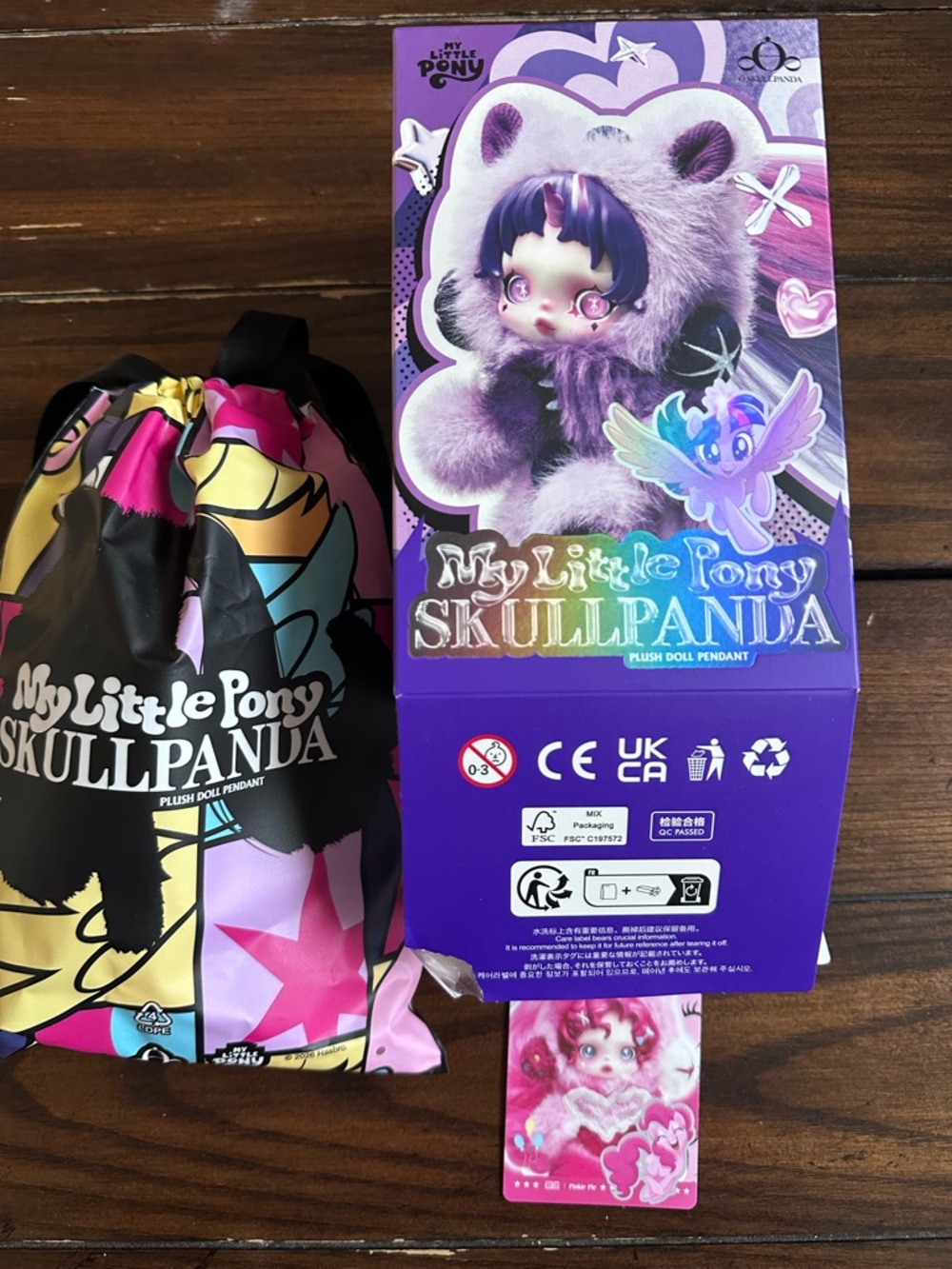 My Little Pony Skullpanda Plush Doll - Pinkie Pie Confirmed!